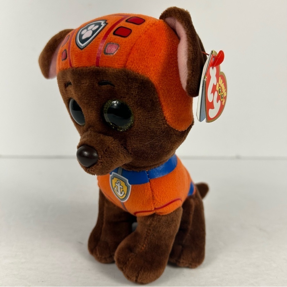 NWT TY Beanie Boos ZUMA PAW Patrol-MED Multicolored Single